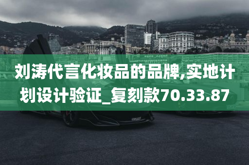 刘涛代言化妆品的品牌,实地计划设计验证_复刻款70.33.87