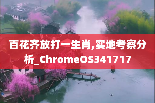 百花齐放打一生肖,实地考察分析_ChromeOS341717