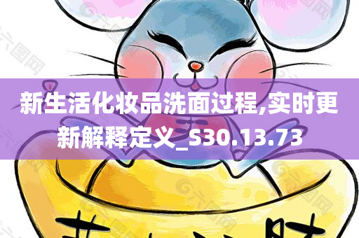 新生活化妆品洗面过程,实时更新解释定义_S30.13.73