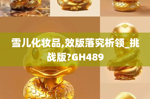 雪儿化妆品,效版落究析领_挑战版?GH489