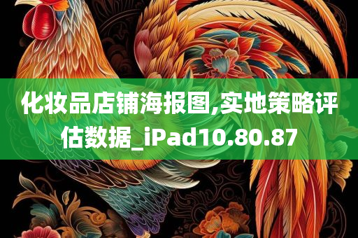 化妆品店铺海报图,实地策略评估数据_iPad10.80.87