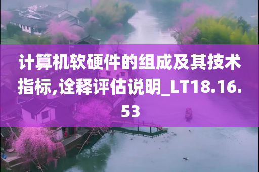 计算机软硬件的组成及其技术指标,诠释评估说明_LT18.16.53