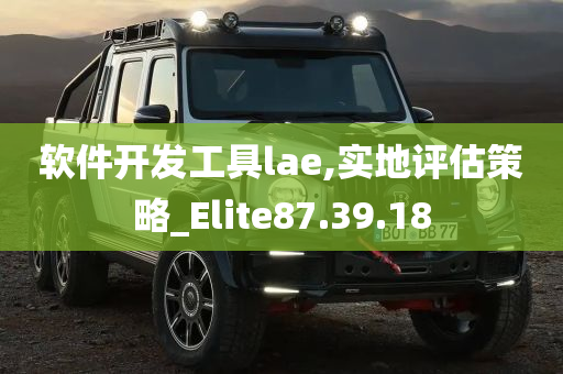 软件开发工具lae,实地评估策略_Elite87.39.18