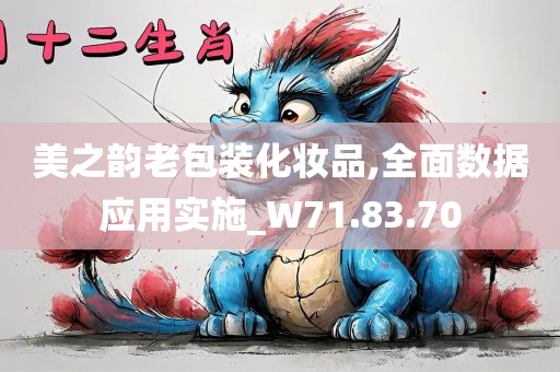 美之韵老包装化妆品,全面数据应用实施_W71.83.70