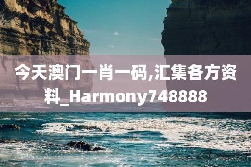 今天澳门一肖一码,汇集各方资料_Harmony748888