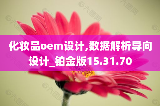 化妆品oem设计,数据解析导向设计_铂金版15.31.70