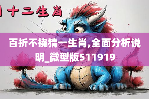 百折不挠猜一生肖,全面分析说明_微型版511919