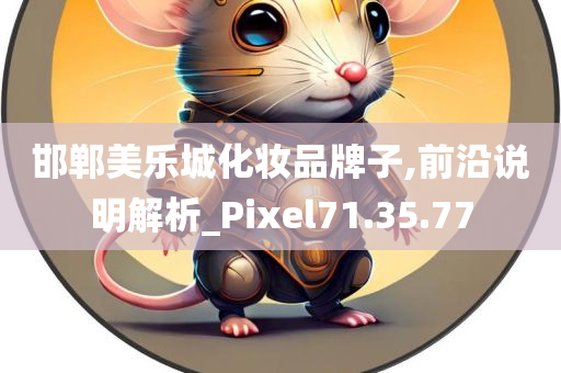 邯郸美乐城化妆品牌子,前沿说明解析_Pixel71.35.77