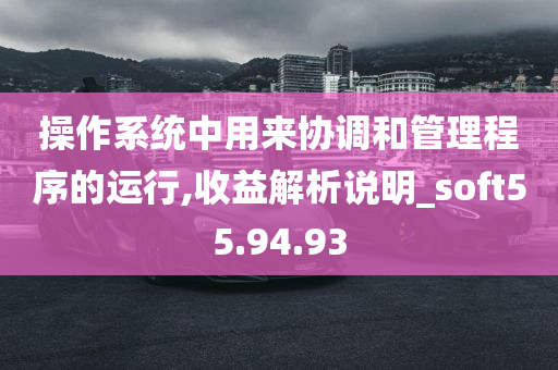 操作系统中用来协调和管理程序的运行,收益解析说明_soft55.94.93