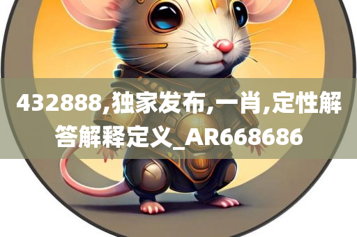 432888,独家发布,一肖,定性解答解释定义_AR668686