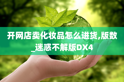 开网店卖化妆品怎么进货,版数_迷惑不解版DX4