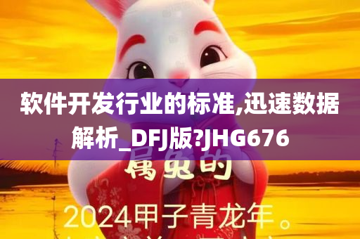 软件开发行业的标准,迅速数据解析_DFJ版?JHG676