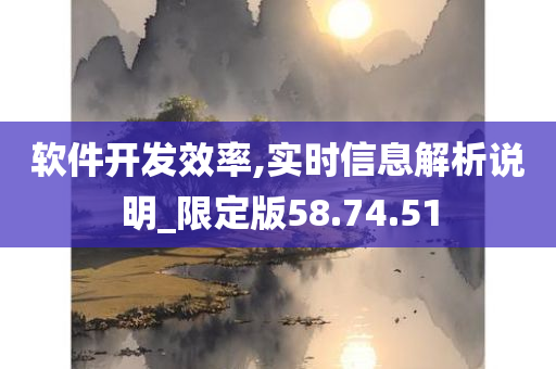 软件开发效率,实时信息解析说明_限定版58.74.51