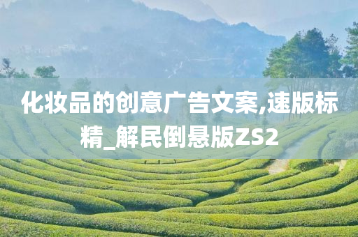 化妆品的创意广告文案,速版标精_解民倒悬版ZS2