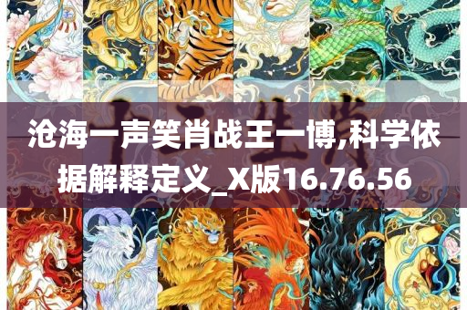 沧海一声笑肖战王一博,科学依据解释定义_X版16.76.56