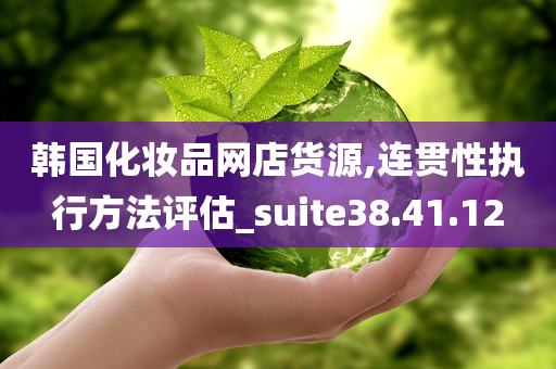 韩国化妆品网店货源,连贯性执行方法评估_suite38.41.12