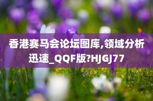 香港赛马会论坛图库,领域分析迅速_QQF版?HJGJ77