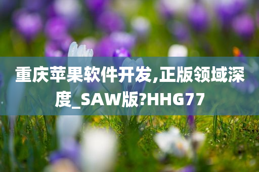 重庆苹果软件开发,正版领域深度_SAW版?HHG77