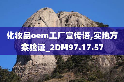 化妆品oem工厂宣传语,实地方案验证_2DM97.17.57