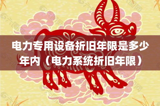 电力专用设备折旧年限是多少年内（电力系统折旧年限）