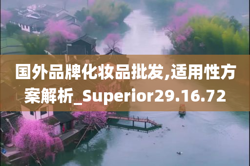 国外品牌化妆品批发,适用性方案解析_Superior29.16.72