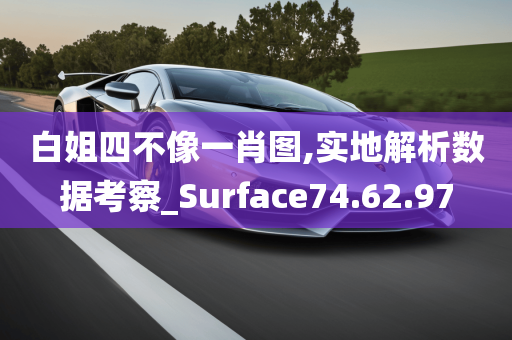 白姐四不像一肖图,实地解析数据考察_Surface74.62.97