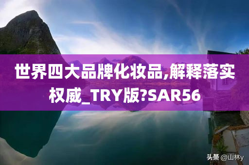 世界四大品牌化妆品,解释落实权威_TRY版?SAR56