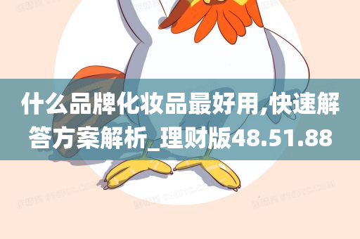 什么品牌化妆品最好用,快速解答方案解析_理财版48.51.88