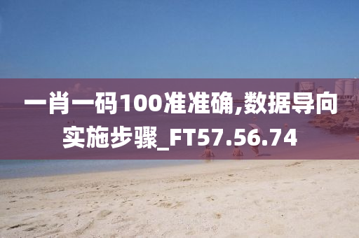 一肖一码100准准确,数据导向实施步骤_FT57.56.74