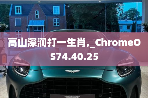 高山深涧打一生肖,_ChromeOS74.40.25