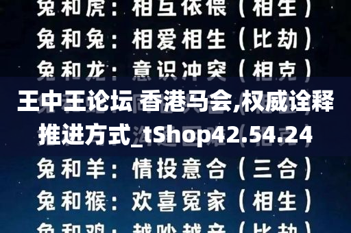 王中王论坛 香港马会,权威诠释推进方式_tShop42.54.24