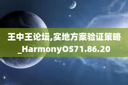 王中王论坛,实地方案验证策略_HarmonyOS71.86.20