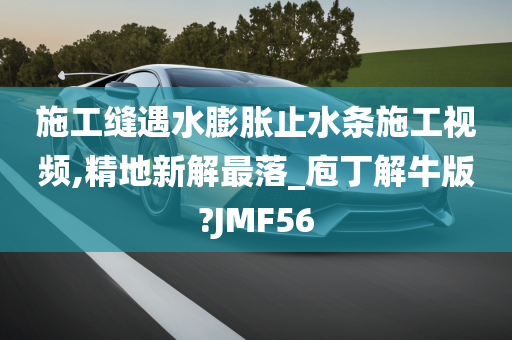 施工缝遇水膨胀止水条施工视频,精地新解最落_庖丁解牛版?JMF56