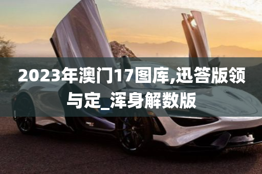 2023年澳门17图库,迅答版领与定_浑身解数版