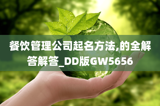 餐饮管理公司起名方法,的全解答解答_DD版GW5656