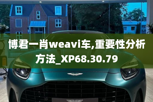 博君一肖weavi车,重要性分析方法_XP68.30.79