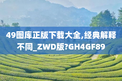 49图库正版下载大全,经典解释不同_ZWD版?GH4GF89