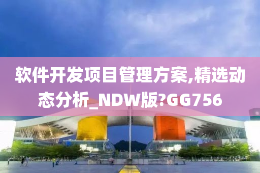 软件开发项目管理方案,精选动态分析_NDW版?GG756