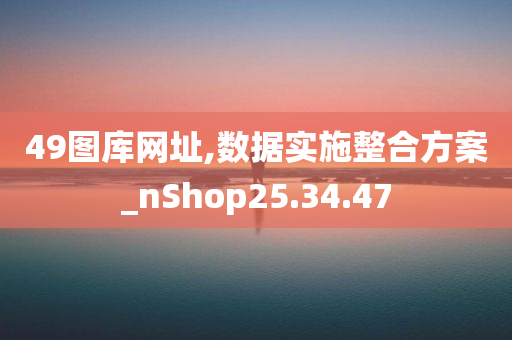 49图库网址,数据实施整合方案_nShop25.34.47