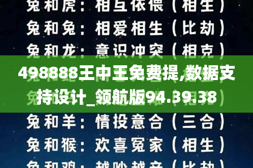 498888王中王免费提,数据支持设计_领航版94.39.38