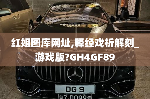 红姐图库网址,释经戏析解刻_游戏版?GH4GF89