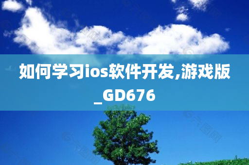 如何学习ios软件开发,游戏版_GD676