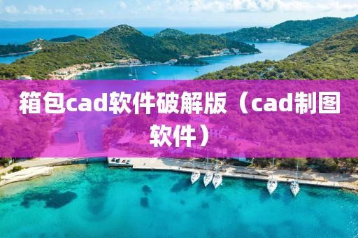 箱包cad软件破解版（cad制图软件）