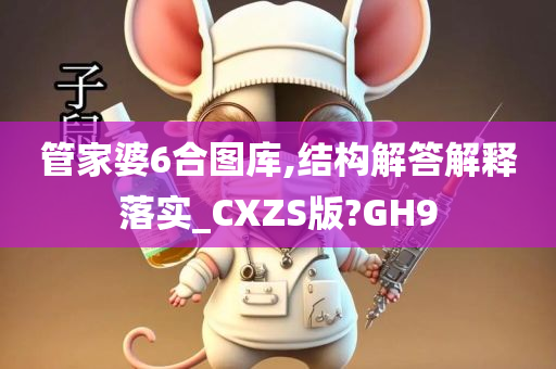 管家婆6合图库,结构解答解释落实_CXZS版?GH9