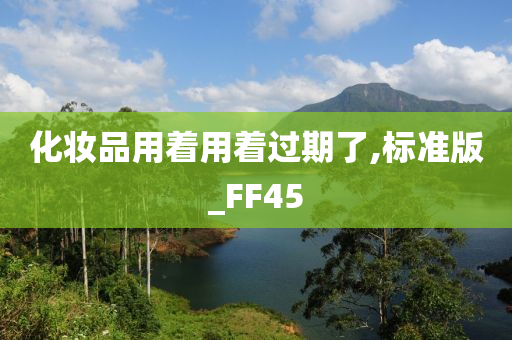 化妆品用着用着过期了,标准版_FF45