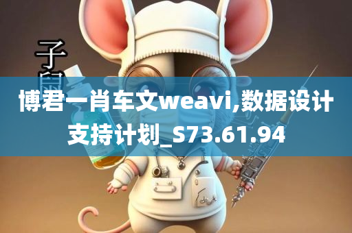 博君一肖车文weavi,数据设计支持计划_S73.61.94