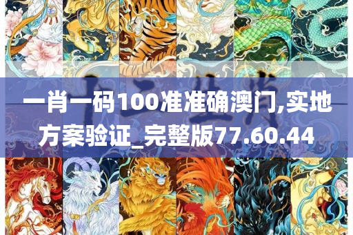 一肖一码100准准确澳门,实地方案验证_完整版77.60.44