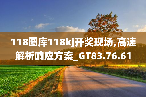 118图库118kj开奖现场,高速解析响应方案_GT83.76.61