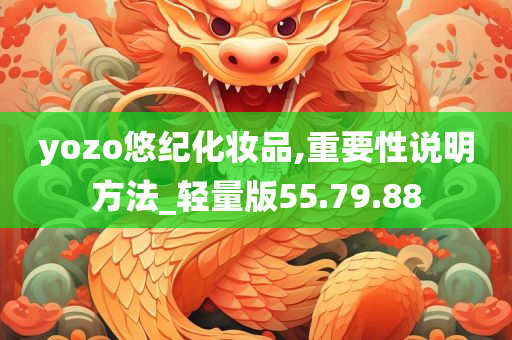 yozo悠纪化妆品,重要性说明方法_轻量版55.79.88