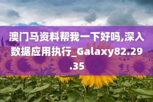 澳门马资料帮我一下好吗,深入数据应用执行_Galaxy82.29.35